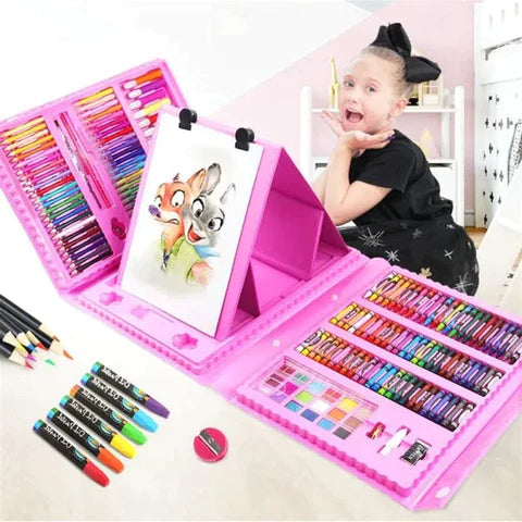 Mega Set de Arte de 208 Piezas Niñas / Niños.