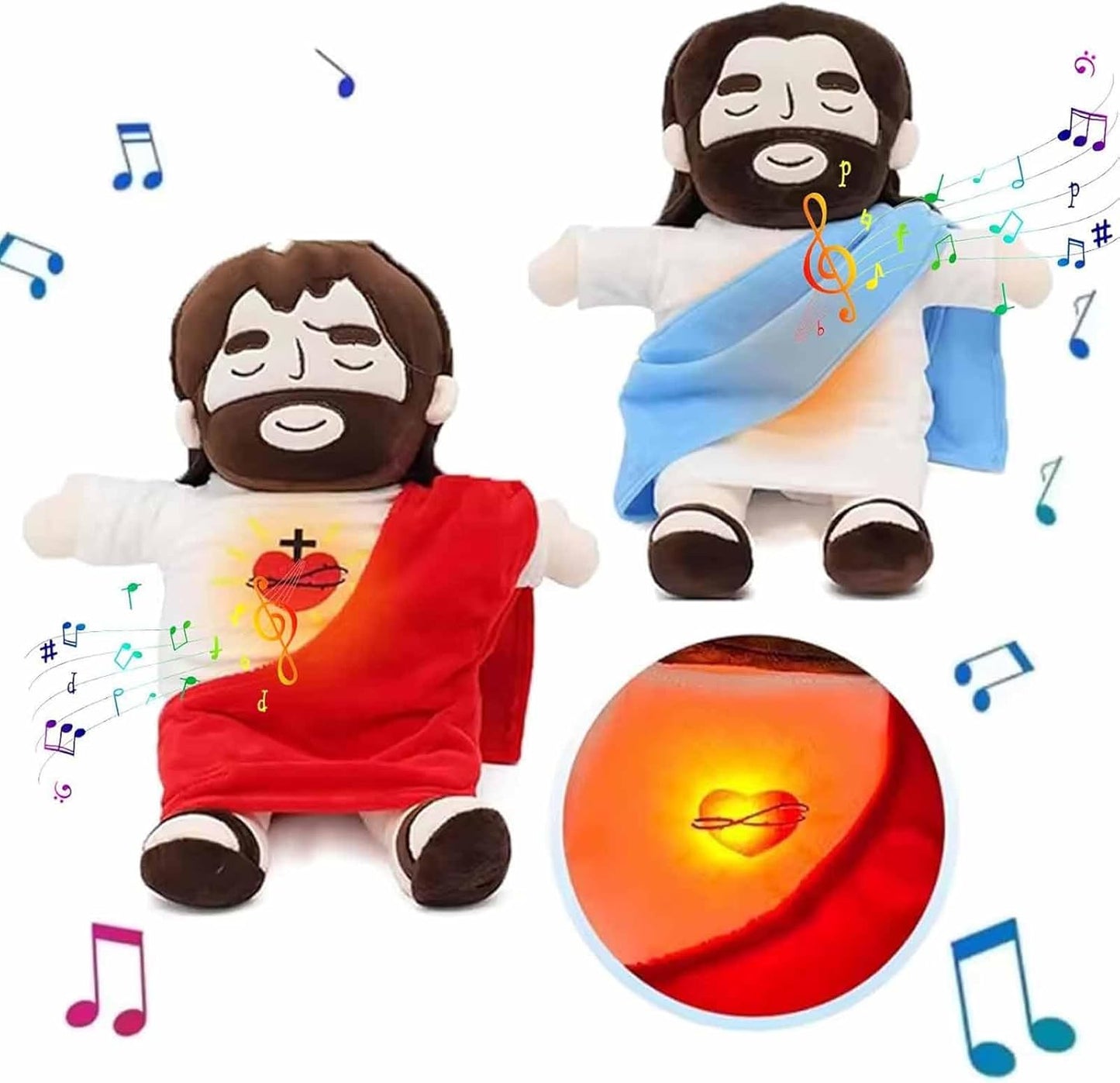 ¡Encuentra la paz que tanto necesitas con el Peluche Jesús Calmante™! 🌟