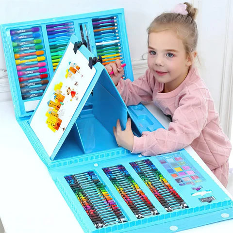 Mega Set de Arte de 208 Piezas Niñas / Niños.