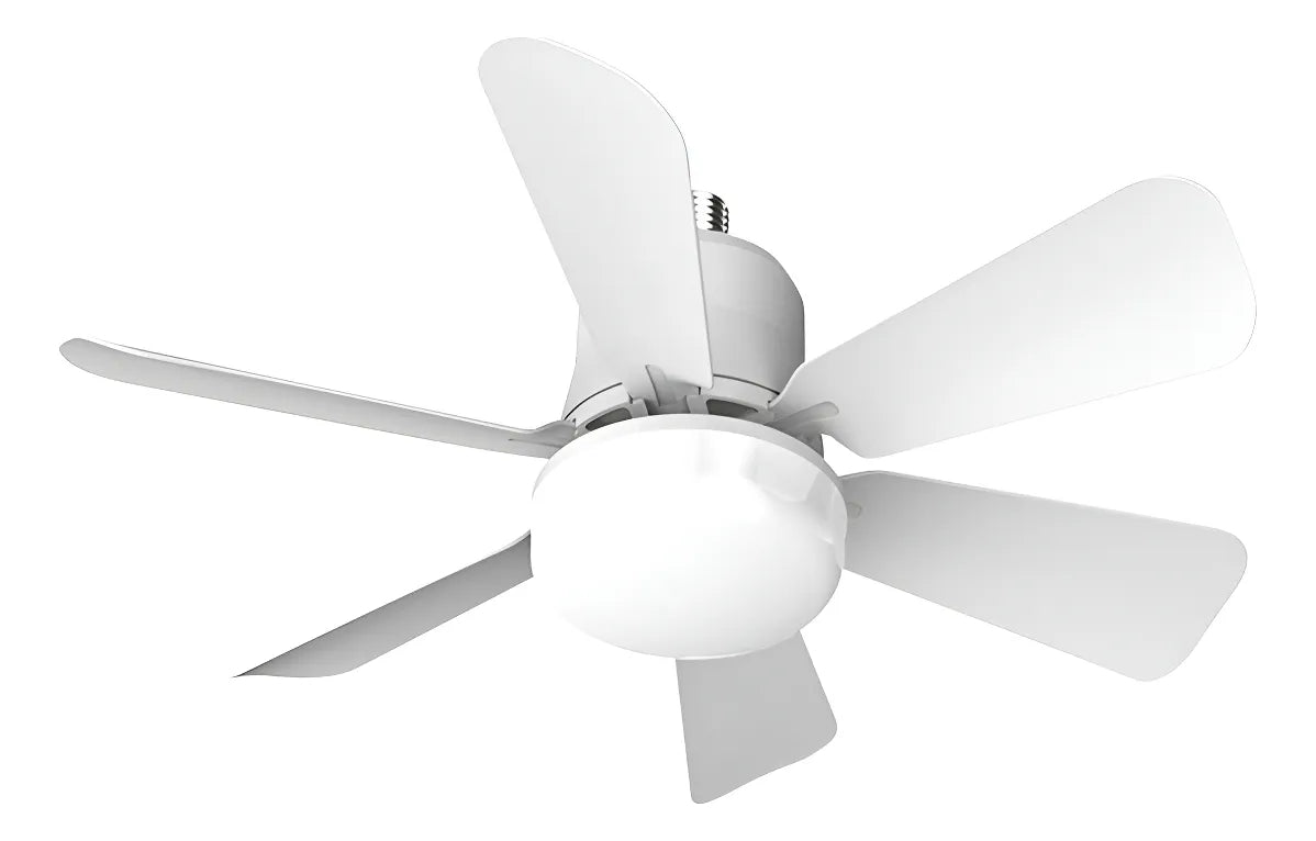 ✨ Lámpara-Ventilador LED 2-en-1 con Control Remoto 💨💡