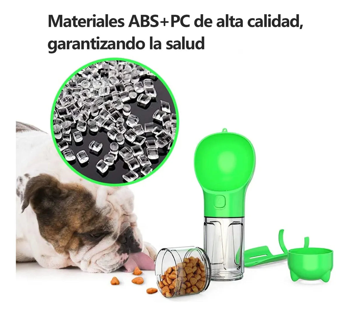 🐶 Bebedero Portátil 4-en-1 para Perros