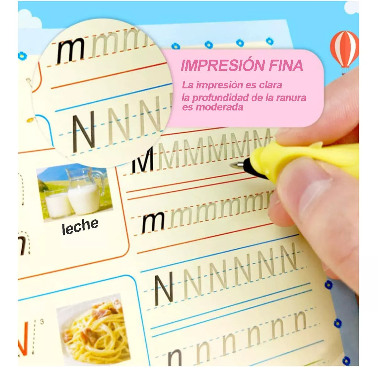 SET DE 4 CUADERNOS MÁGICOS MONTESSORI Magic Book®