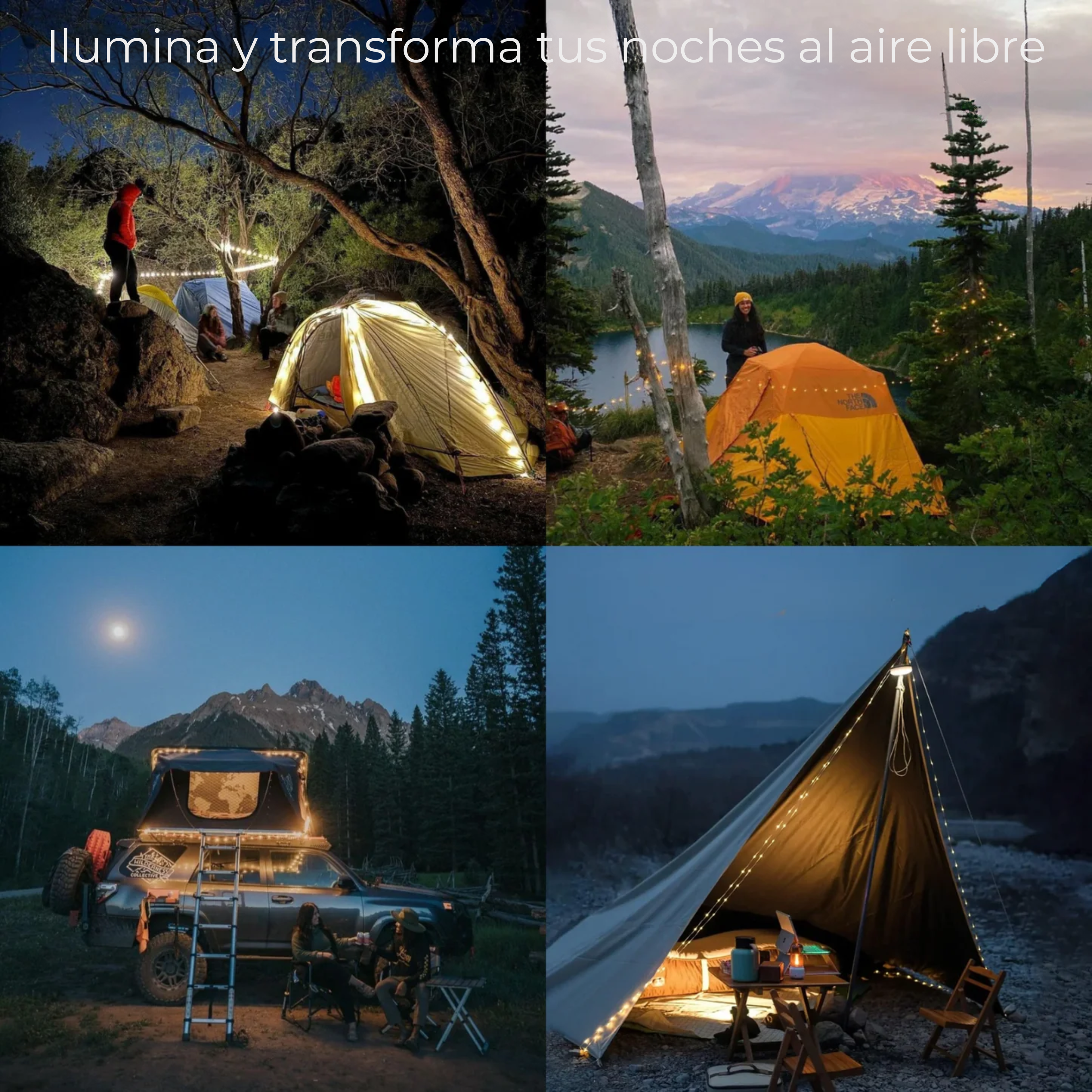 Ilumina, ambienta, recarga y te acompaña a donde vayas